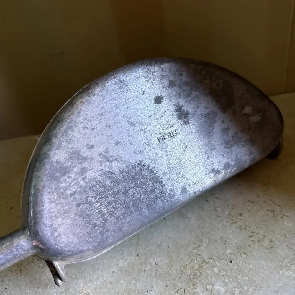 Merit Double Sided Fish Omelet Fry Flip Pan Skillet Vintage USA